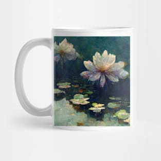 Waterlilies on the pond II Mug